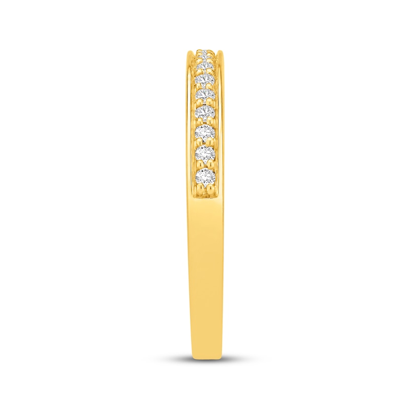 Diamond Wedding Ring 1/6 ct tw 10K Yellow Gold