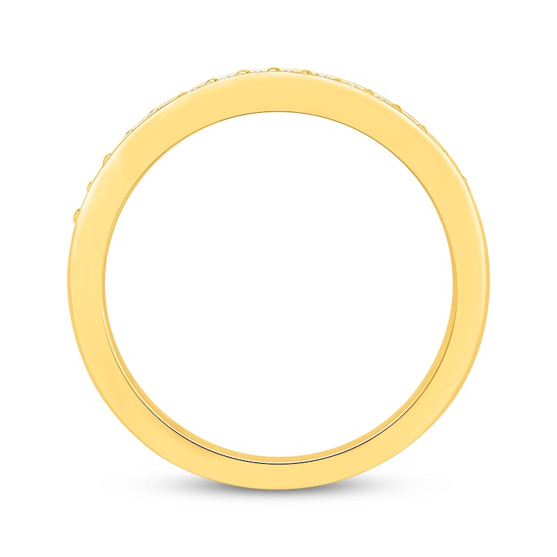 Diamond Wedding Ring 1/6 ct tw 10K Yellow Gold