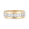 Thumbnail Image 3 of Men's Diamond Wedding Band 1 ct tw 10K Yellow Gold