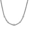 Thumbnail Image 1 of Wheat Chain Station Necklace Stainless Steel 22&quot;