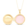 Thumbnail Image 2 of Circle Locket Necklace 10K Yellow Gold 18&quot;