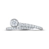 Thumbnail Image 2 of Milestones Diamond Bypass Anniversary Ring 1/2 ct tw 14K White Gold