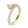 Thumbnail Image 1 of Milestones Diamond Bypass Anniversary Ring 1-1/2 ct tw 14K Yellow Gold