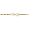 Thumbnail Image 3 of Solid Layered Mirror Chain Lariat Necklace 10K Yellow Gold 17&quot;