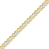 Thumbnail Image 1 of Lab-Grown Diamonds by KAY S-Link Bracelet 2 ct tw 10K Yellow Gold 7"