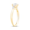 Thumbnail Image 2 of Lab-Grown Diamonds by KAY Pear-Shaped Engagement Ring 3/4 ct tw 14K Yellow Gold