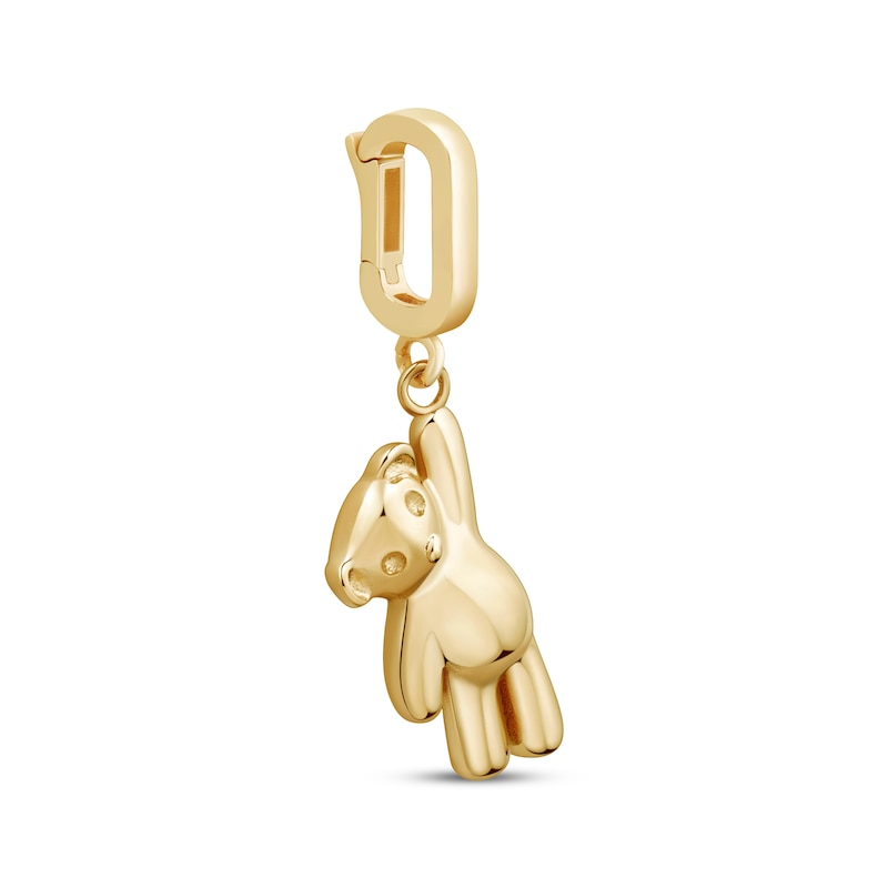 Main Image 2 of Charmed Memories Teddy Bear Charm 10K Yellow Gold