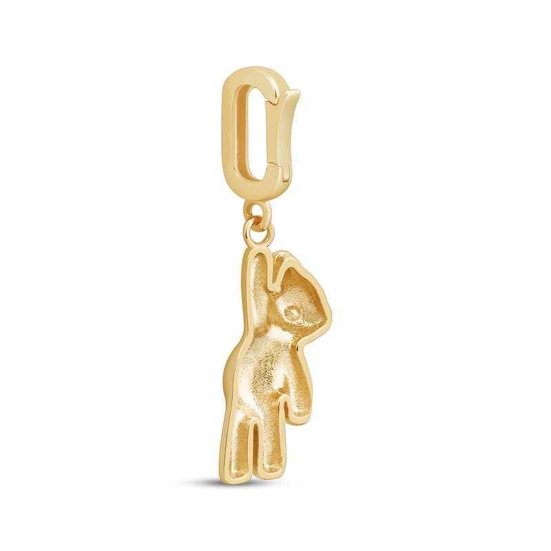 Main Image 3 of Charmed Memories Teddy Bear Charm 10K Yellow Gold