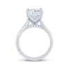 Thumbnail Image 3 of Monique Lhuillier Bliss Oval-Cut Lab-Grown Diamond Engagement Ring 5-1/3 ct tw 18K White Gold