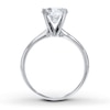 Thumbnail Image 2 of Diamond Solitaire Ring 2 Carats Round-cut 14K White Gold (I/I3)