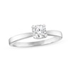 Thumbnail Image 1 of Solitaire Engagement Ring 1/2 Carat Diamond 14K White Gold (I/I2)