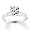 Thumbnail Image 1 of Diamond Solitaire Ring 1 carat Round-cut 14K White Gold (I/I3)