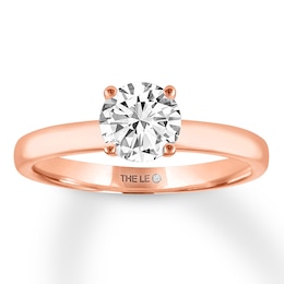 THE LEO Artisan Diamond Ring 1 ct tw Round-cut 14K Rose Gold