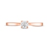 Thumbnail Image 4 of Now + Forever Diamond Solitaire Ring 1/4 Carat Round-cut 14K Rose Gold (I/I2)