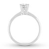 Thumbnail Image 2 of Diamond Solitaire Engagement Ring 1 Carat Round 10K White Gold (I/I3)