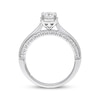 Thumbnail Image 2 of Diamond Solitaire Engagement Ring 1 ct tw Round-cut 10K White Gold (J/I3)