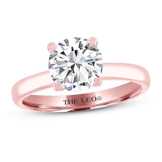 Cleo • Round Solitaire Diamond Engagement Ring – Kate & Kole