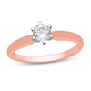 Thumbnail Image 0 of Diamond Solitaire Engagement Ring 1/3 ct tw Round-cut 14K Rose Gold (I/I2)