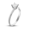 Thumbnail Image 2 of Diamond Solitaire Engagement Ring 1/2 ct tw Princess-cut 10K White Gold (J/I3)