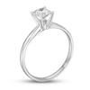 Thumbnail Image 2 of Diamond Solitaire Ring 1/2 carat Princess-cut 14K White Gold (J/I1)