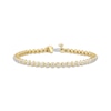 Thumbnail Image 1 of Lab-Grown Diamonds by KAY Line Bracelet 2 ct tw 14K Yellow Gold 7.25&quot;