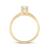 Thumbnail Image 3 of Now + Forever Diamond Solitaire Hearts Ring 1/2 ct tw 14K Yellow Gold (I/I2)