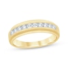 Thumbnail Image 1 of Men's Diamond Wedding Band 1/2 ct tw 10K Yellow Gold