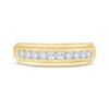 Thumbnail Image 3 of Men's Diamond Wedding Band 1/2 ct tw 10K Yellow Gold