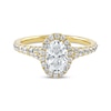 Thumbnail Image 3 of Lab-Grown Diamonds by KAY Oval-Cut Engagement Ring 1-1/2 ct tw 14K Yellow Gold