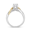 Thumbnail Image 2 of Round-Cut Diamond Solitaire Trellis Engagement Ring 5/8 ct tw 10K Two-Tone Gold (I/I3)