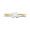 Thumbnail Image 3 of Round-Cut Diamond Solitaire Engagement Ring 1/3 ct tw 14K Yellow Gold (I/I2)