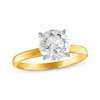 Thumbnail Image 0 of Certified Round-Cut Diamond Solitaire Engagement Ring 1-1/2 ct tw 14K Yellow Gold (I/I2)