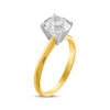 Thumbnail Image 1 of Certified Round-Cut Diamond Solitaire Engagement Ring 1-1/2 ct tw 14K Yellow Gold (I/I2)