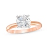 Thumbnail Image 0 of Certified Round-Cut Diamond Solitaire Engagement Ring 1-1/2 ct tw 14K Rose Gold (I/I2)