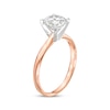 Thumbnail Image 1 of Certified Round-Cut Diamond Solitaire Engagement Ring 1-1/2 ct tw 14K Rose Gold (I/I2)