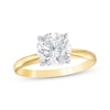 Thumbnail Image 0 of Certified Round-Cut Diamond Solitaire Engagement Ring 2 ct tw 14K Yellow Gold (I/I2)