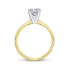 Thumbnail Image 3 of Certified Round-Cut Diamond Solitaire Engagement Ring 2 ct tw 14K Two-Tone Gold (I/I1)