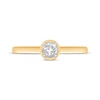 Thumbnail Image 3 of Round-Cut Diamond Solitaire Engagement Ring 1/2 ct tw 14K Yellow Gold (I/I2)