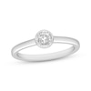 Thumbnail Image 0 of Round-Cut Diamond Solitaire Engagement Ring 1/2 ct tw 14K White Gold (I/I2)