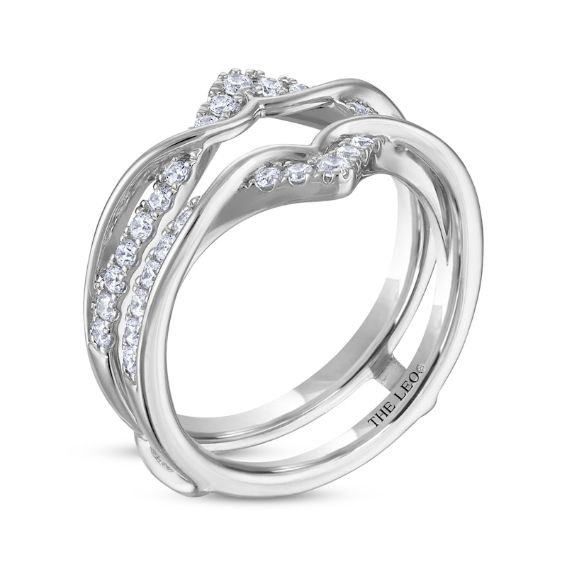 Main Image 2 of The LEO Diamond Enhancer Ring 1/2 ct tw 14K White Gold