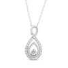 Thumbnail Image 0 of Threads of Love Diamond Infinity Necklace 1 ct tw 10K White Gold 18"