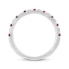 Thumbnail Image 2 of Neil Lane Ruby Anniversary Band 1/5 ct tw Round-cut Diamonds 14K White Gold