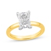 Thumbnail Image 1 of Lab-Grown Diamonds by KAY Radiant-Cut Solitaire Engagement Ring 2 ct tw 14K Yellow Gold (F/S12)