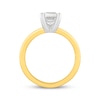 Thumbnail Image 2 of Lab-Grown Diamonds by KAY Radiant-Cut Solitaire Engagement Ring 2 ct tw 14K Yellow Gold (F/S12)