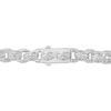 Thumbnail Image 2 of Men's Diamond Box Chain Necklace 4 ct tw 10K White Gold 20&quot;