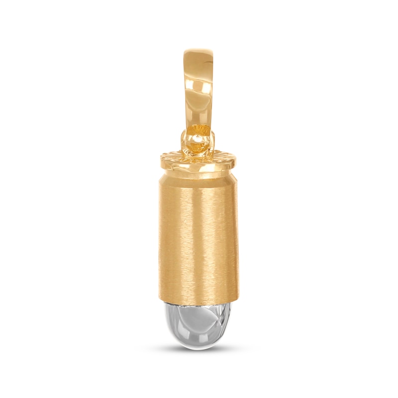 Main Image 1 of Bullet Charm 14K Two-Tone Gold