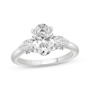 Thumbnail Image 1 of Lab-Grown Diamonds by KAY Oval-Cut Engagement Ring 2 ct tw 14K White Gold