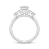 Thumbnail Image 3 of Lab-Grown Diamonds by KAY Oval-Cut Engagement Ring 2 ct tw 14K White Gold