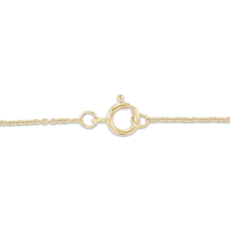 Main Image 2 of Diamond Infinity Symbol Station Necklace 3/4 ct tw 10K Yellow Gold 18&quot;