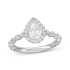 Thumbnail Image 1 of Neil Lane Premiere Pear-Shaped Diamond Halo Engagement Ring 1-5/8 ct tw 14K White Gold